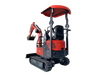 DW-15E 1500 kg cu baterie electrică Li Cu cupă cu șenile Cel mai mic excavator cu micro excavator cu cuplare rapidă