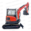 DW-40 Crawler Minigraver 4 Tons Hot Sale CE Pilot System Farm Garden Construction Machine