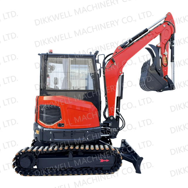 DW-40 P&aacute;sov&eacute; minirypadlo 4 tuny Hot Sale CE Pilot System Farm Garden Stavebn&iacute; stroj