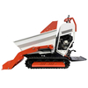 DW170F 500KG รถบรรทุกเกียร์ไฮดรอลิก Crawler Mini Dumper 