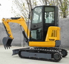 DW-30A 2700 kg fleksibel kompakt gravemaskin for riving av bygninger