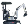 DW-15E 1500 kg cu baterie electrică Li Cu cupă cu șenile Cel mai mic excavator cu micro excavator cu cuplare rapidă