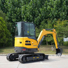 DW-26S 2700kgs Zero-stert swaai met hulppyp kompakte graafmasjien