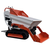 DW170F 500KG รถบรรทุกเกียร์ไฮดรอลิก Crawler Mini Dumper 