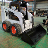 정격 부하 850KG를 갖춘 HJ60 45Kw 2.8Ton 휠 스키드 스티어 로더