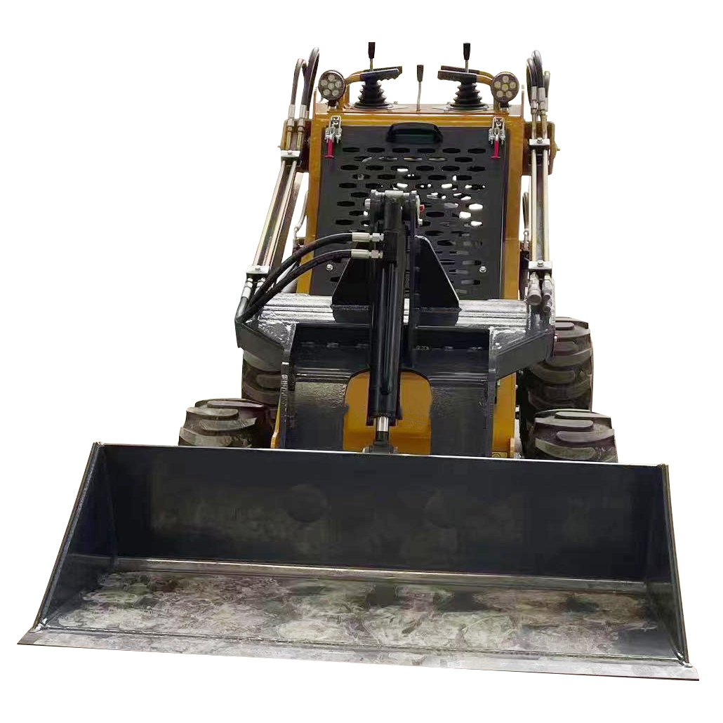 Mini carregador do boi do patim da roda de HJ380 380KG com o motor da gasolina de EPA 26HP