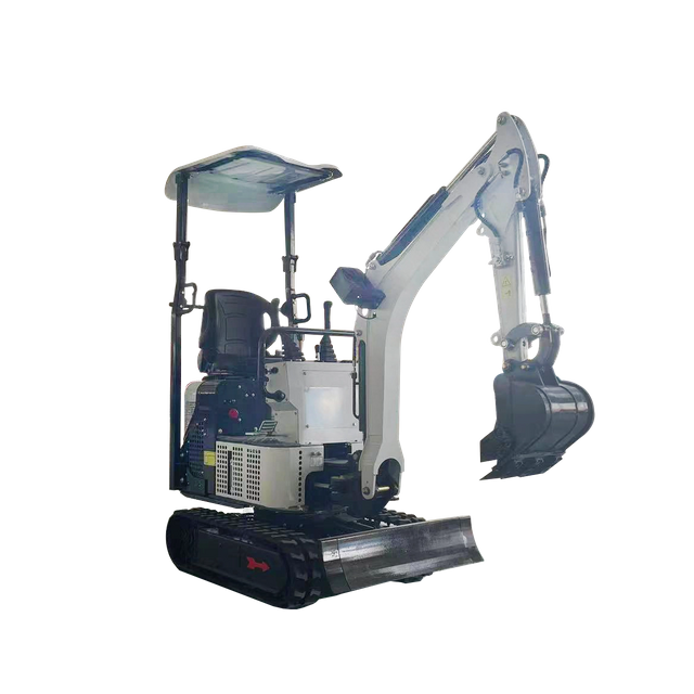 DW-13E 1300kgs 전기 Li 리튬 배터리 퀵 커플러가 있는 마이크로 미니 굴착기
