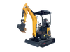 DW-18 1,8 ton Pilot Joystick Huishoudelike kompakte graafmasjien