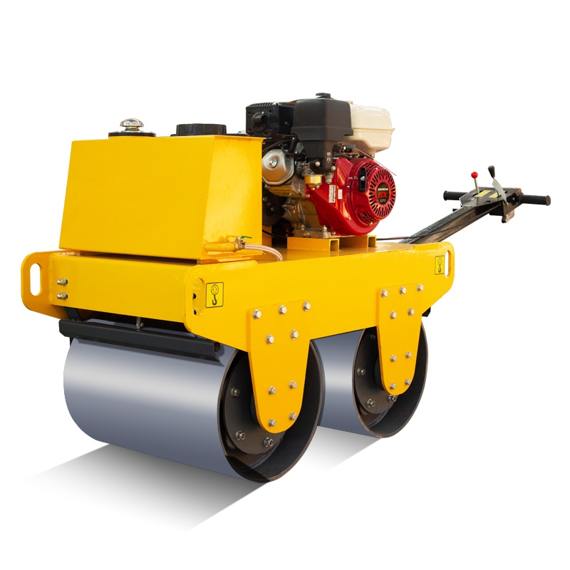 RDT-S600 600 کیلوگرم راه رفتن پشت غلتک جاده دوبل درام