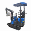 میکرو بیل مکانیکی هیدرولیک خزنده DW-13B 1100KG برای کشاورزی