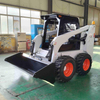 정격 부하 850KG를 갖춘 HJ60 45Kw 2.8Ton 휠 스키드 스티어 로더