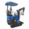 میکرو بیل مکانیکی هیدرولیک خزنده DW-13B 1100KG برای کشاورزی