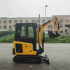 DW-20 1,8 ton multifunktionsmaskin med minigr&auml;vmaskin f&ouml;r konstruktion