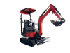 DW-15E 1500 kg cu baterie electrică Li Cu cupă cu șenile Cel mai mic excavator cu micro excavator cu cuplare rapidă