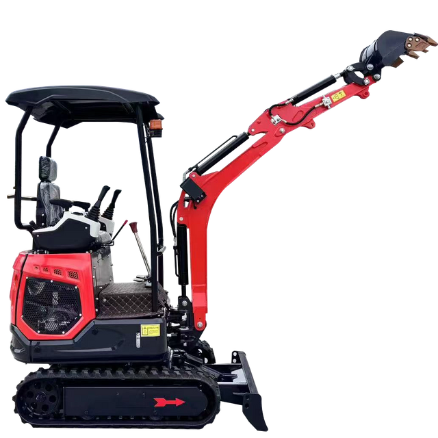 DW-10PRO 1000KG Uusi iso tila molemmin puolin ohjattava mikrokaivukone
