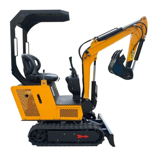 DW-10A 850kg 7Kw Nejlevnějš&iacute; žlut&eacute; minirypadlo pro dom&aacute;cnost